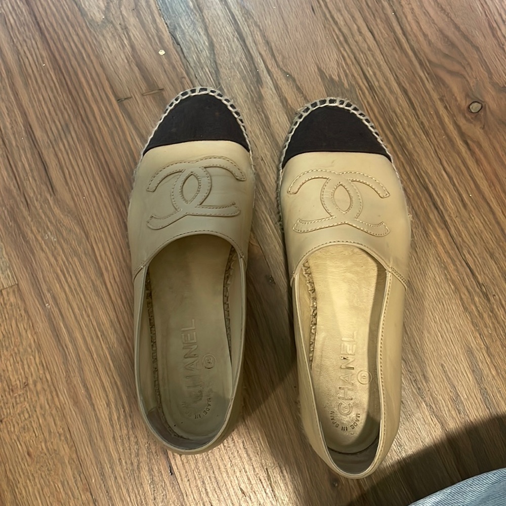 Chanel classic espadrilles 38